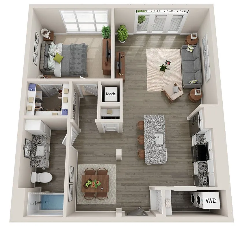 Floor plan A4B