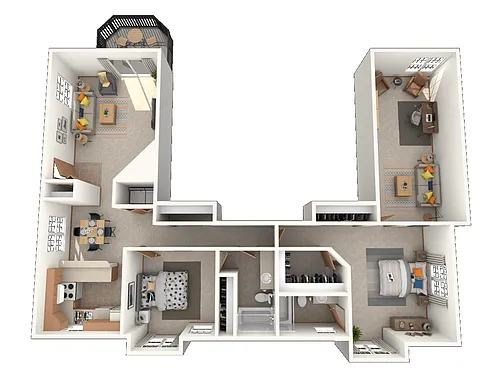 Floor plan Monroe