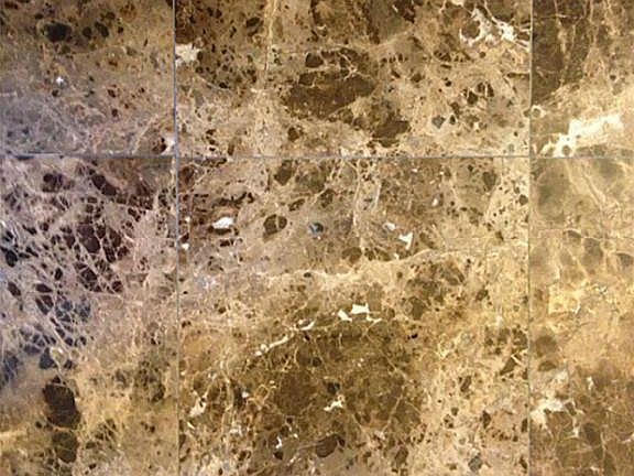 Close up view of the foyer flooring. Beautiful!