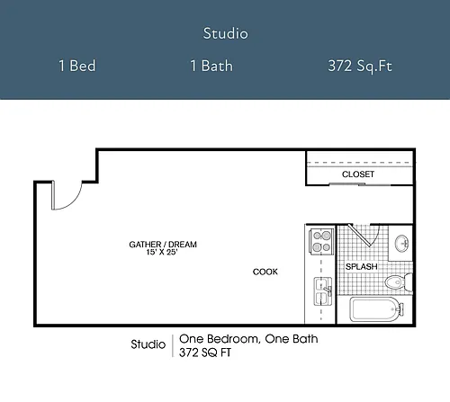 Floor plan S1R