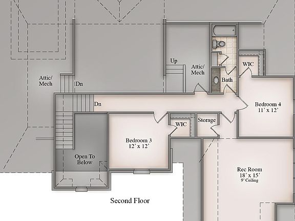 ChestnutHill IbervilleThree Car-fp2-SecondFloorBas