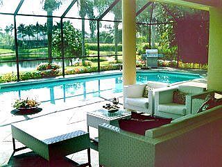 Lanai with Slatestone Flooring