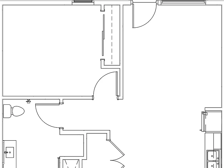 1.B floor plan Hudson West