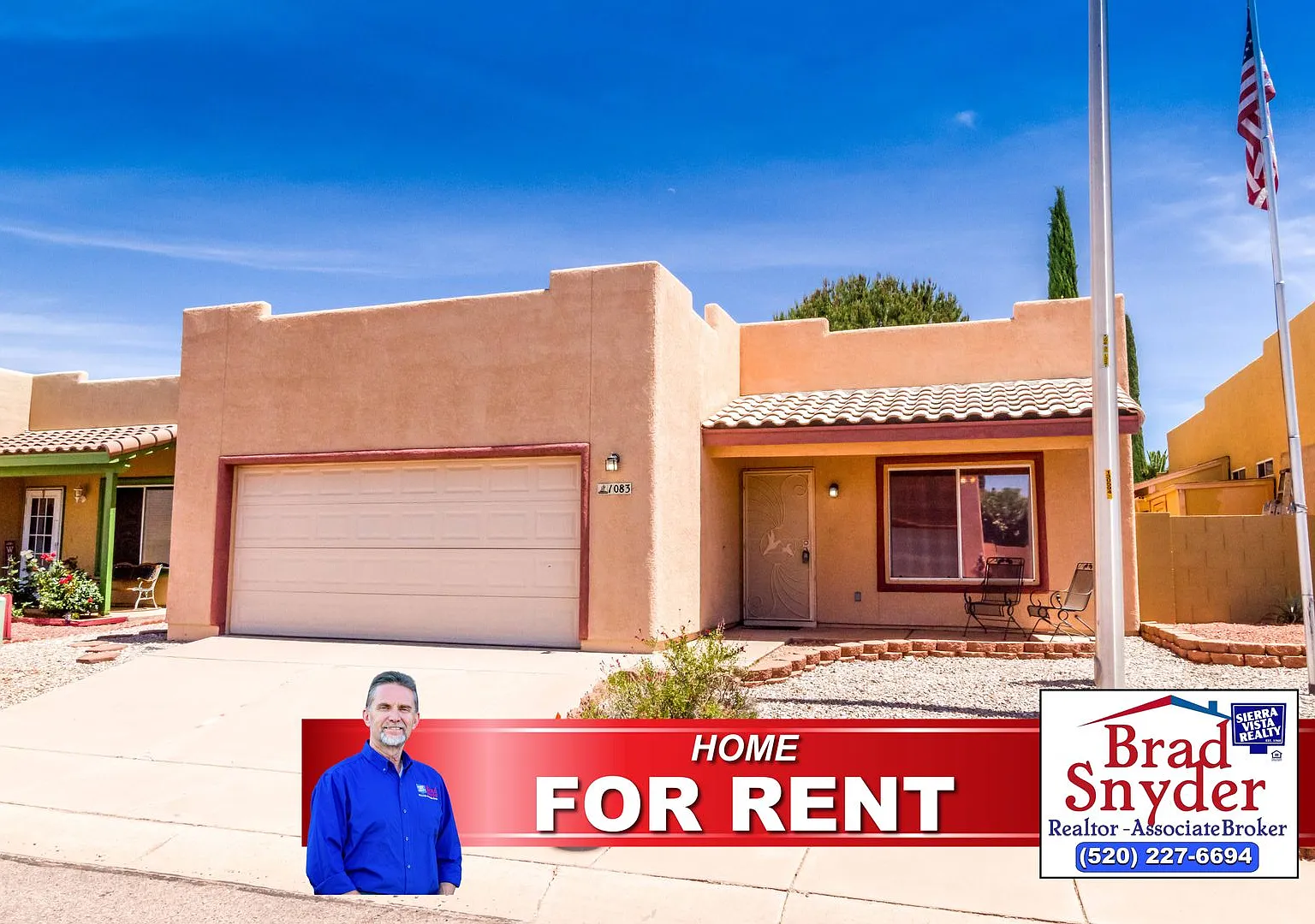 Beautiful Patio Home! 3 Bedrooms, 2 Bath, Split Floor Plan, Central A/C with 2 Car Garage — Photo 1