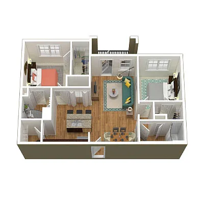 Floor plan B3