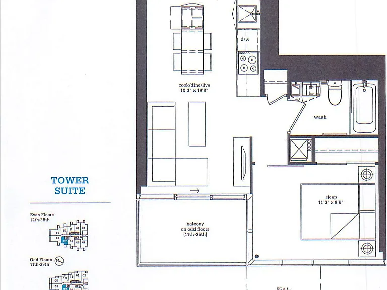 16 Bonnycastle St #2807 — Photo 33