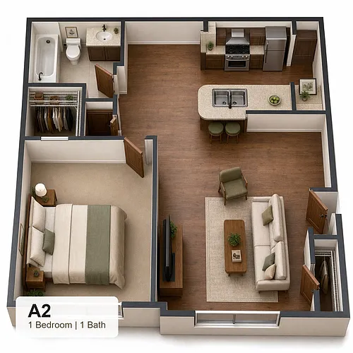 Floor plan A2