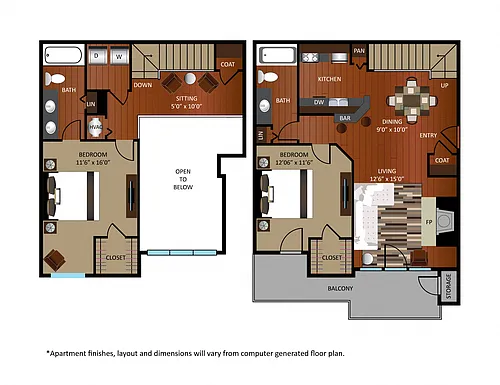 Floor plan B3