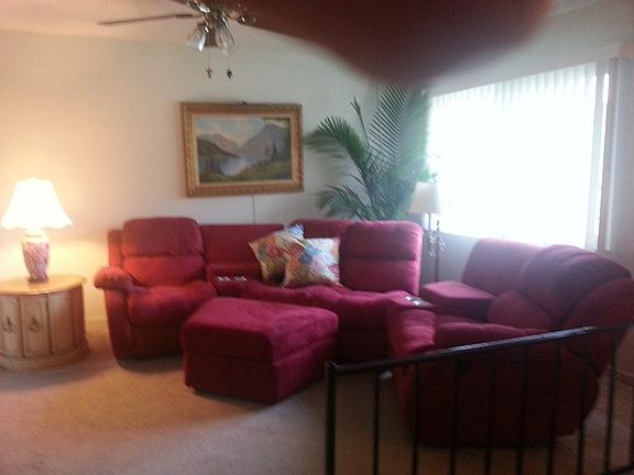 Upper level living room