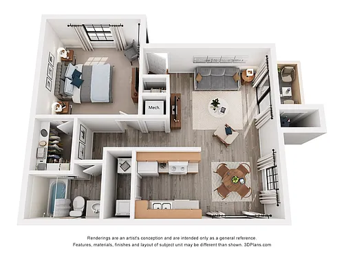 Floor plan Madrid