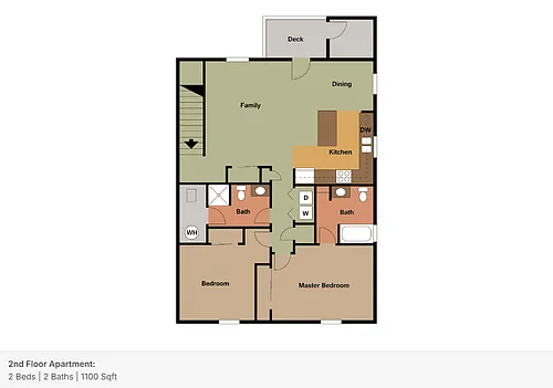 Floor plan 2nd Floor Apartment