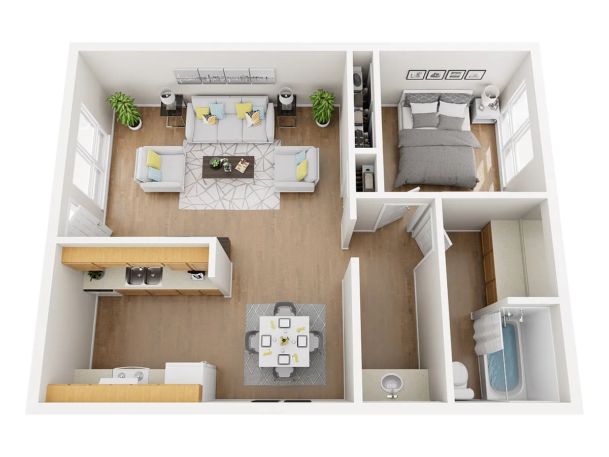 Floor plan A1