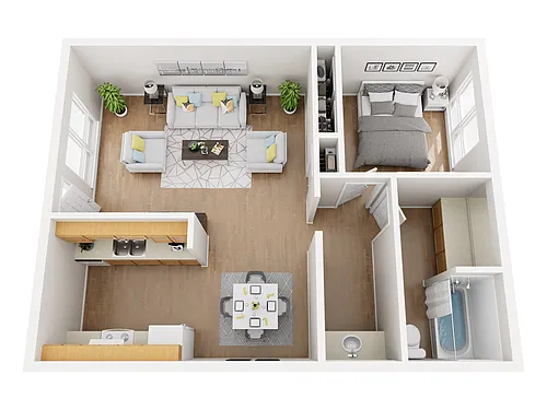 Floor plan A1