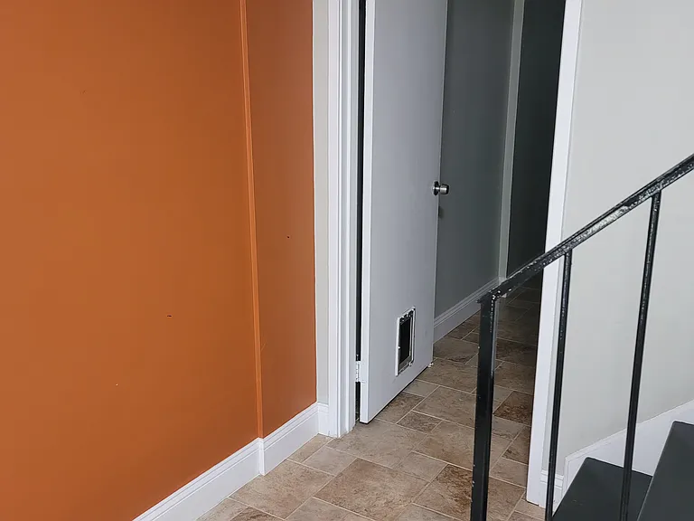 Leading into basement and utility room