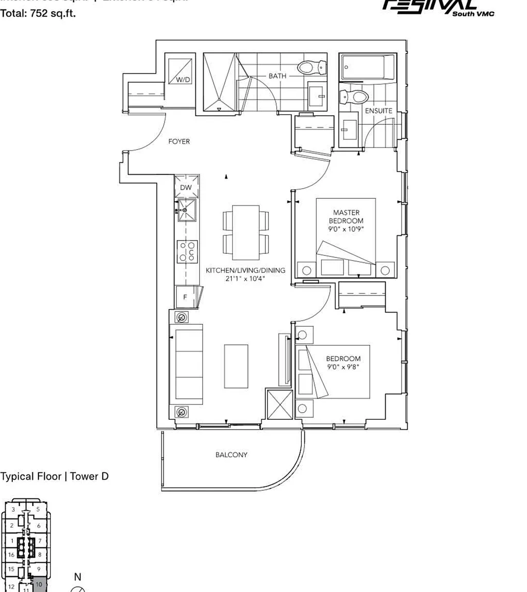 2 bed, $2,600 — Photo 2