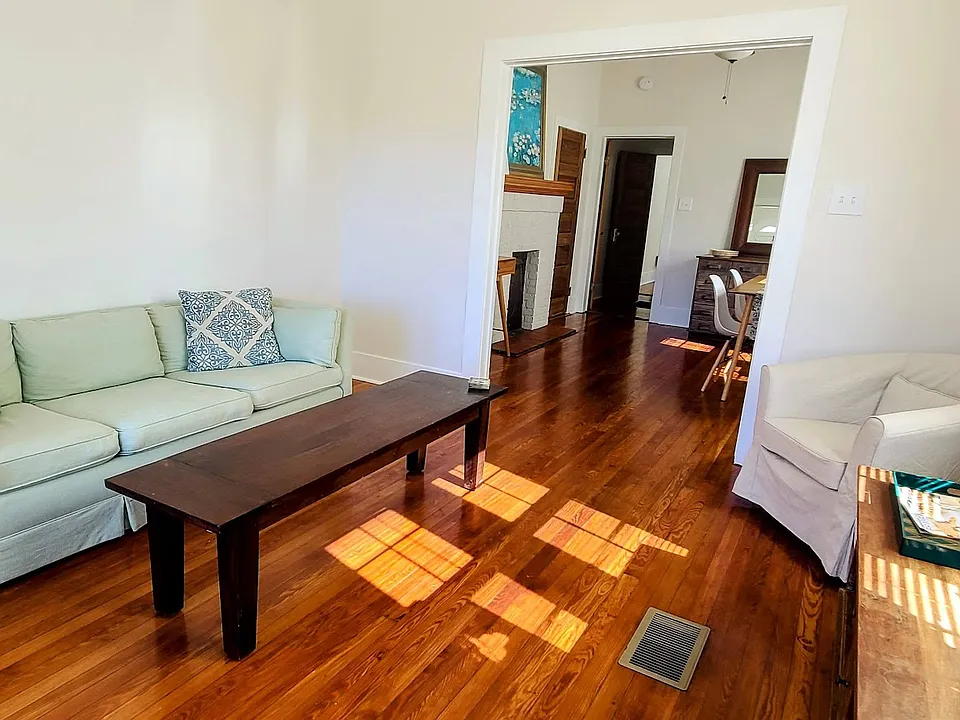 Living Room adjacent to Dining Room.