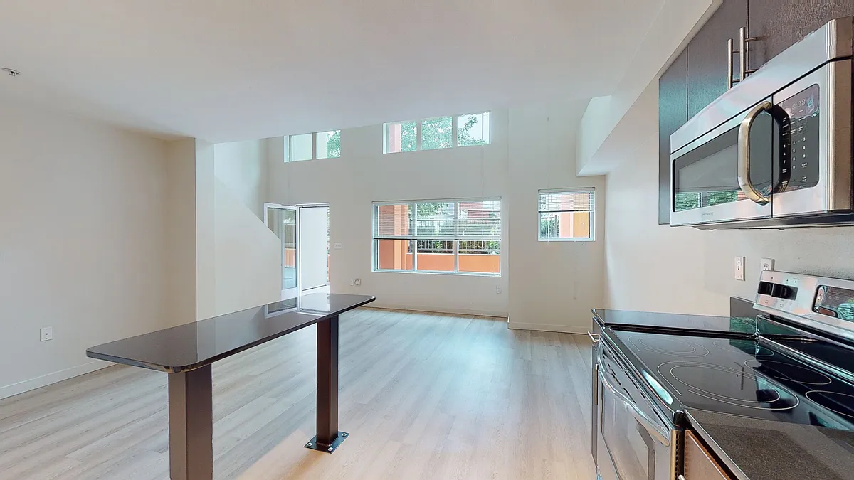 Floor plan 1 Bed 1.5 Bath