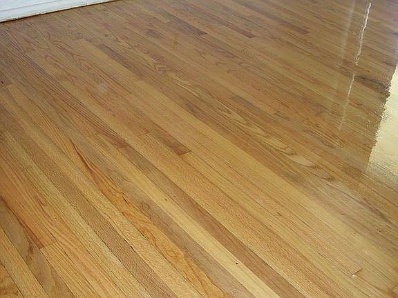 Refinished Living Room Floor April 2011