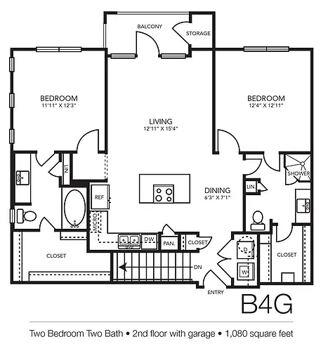 Floor plan B4G
