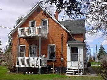 Back view of home from alley.