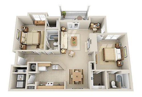 Floor plan The Brookstone