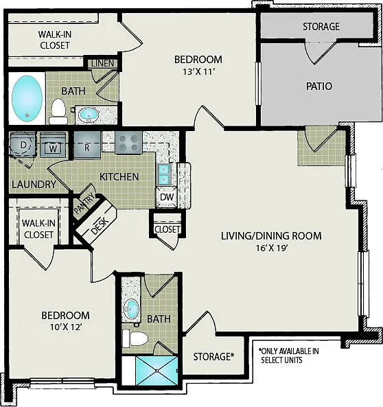 Floor plan Beverly