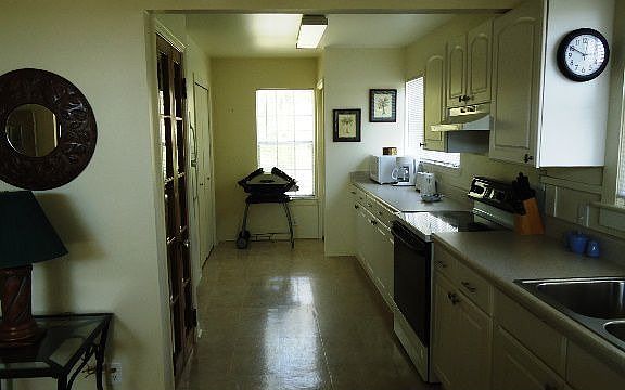 Fully stocked kitchen