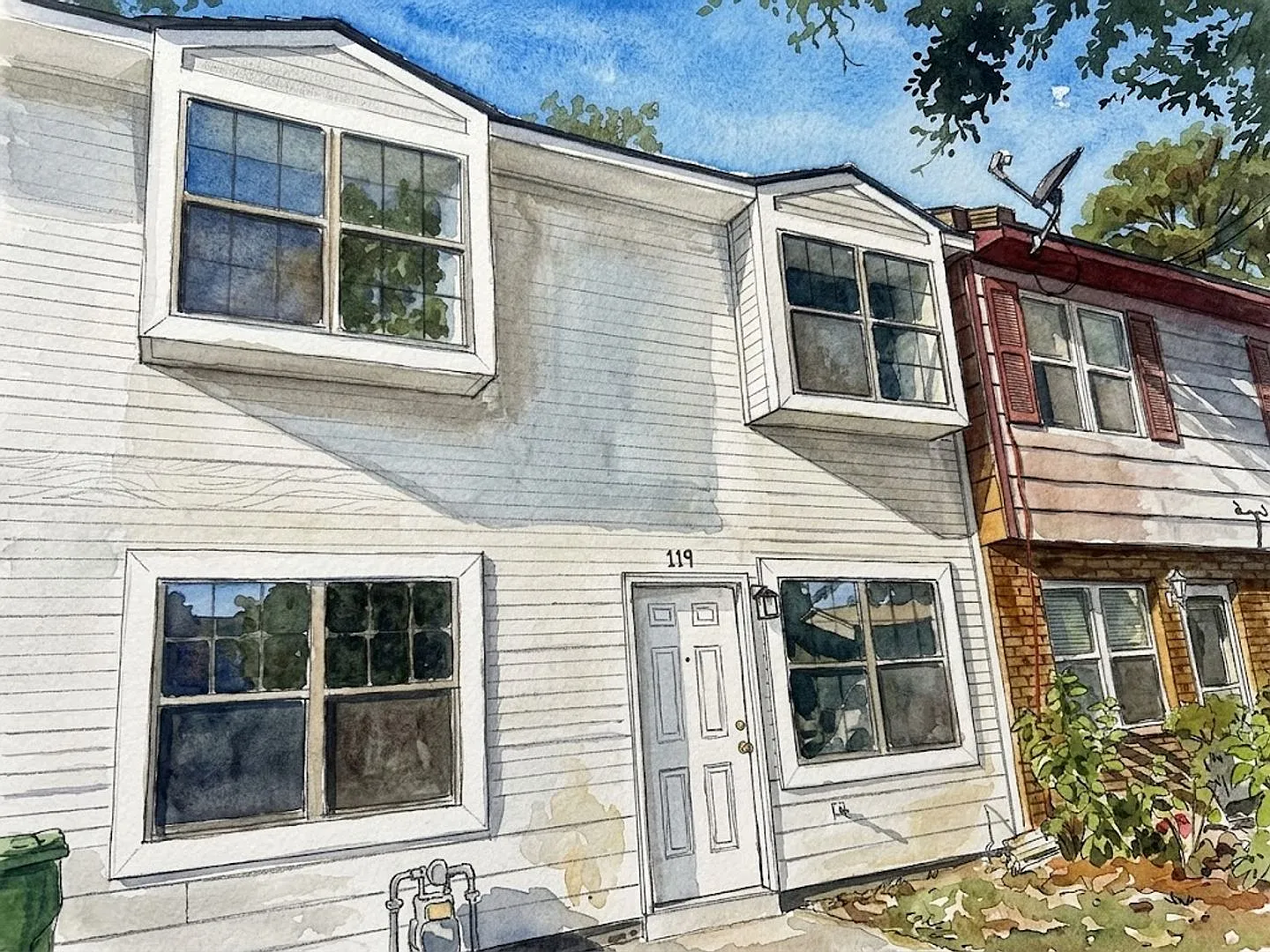 Charming 2-bedroom/1/5 bath townhome in Georgiana Court Subdivision — Photo 1
