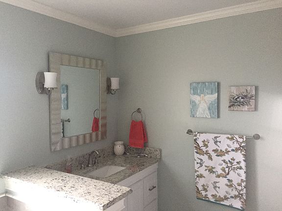 Double vanities in master 