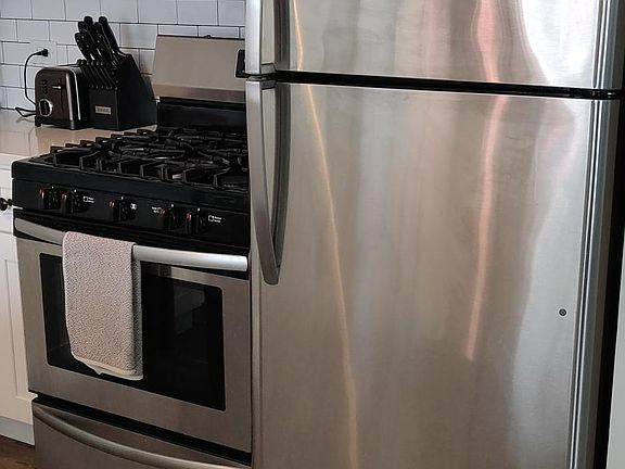 Stainless steel appliances