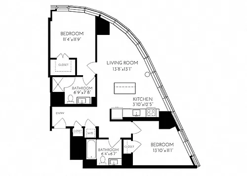Floor plan 2 A - 1