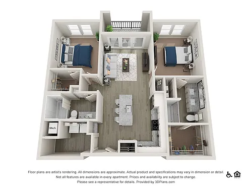 Floor plan B1