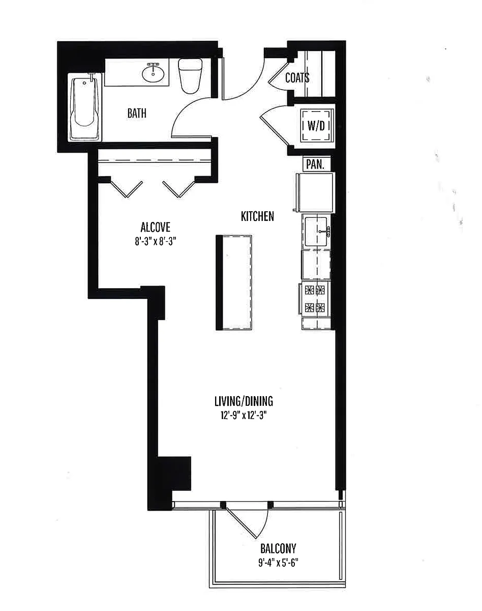 Floor plan Convertible
