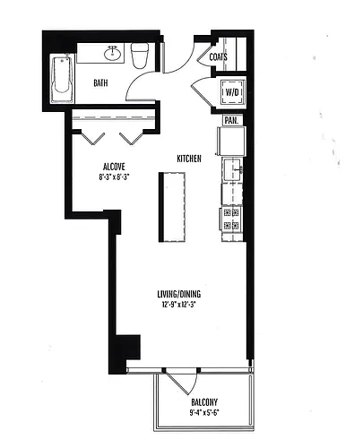 Floor plan Convertible