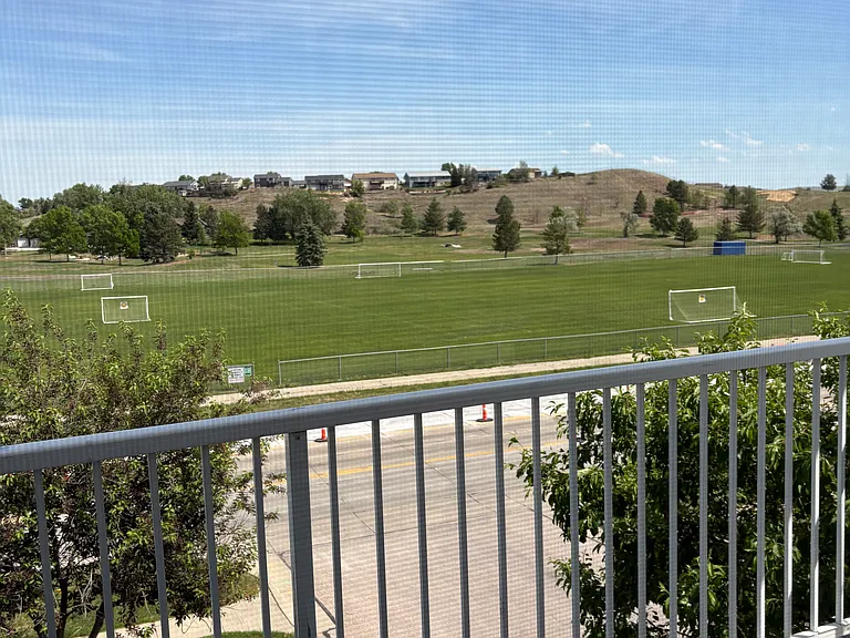 View from deck