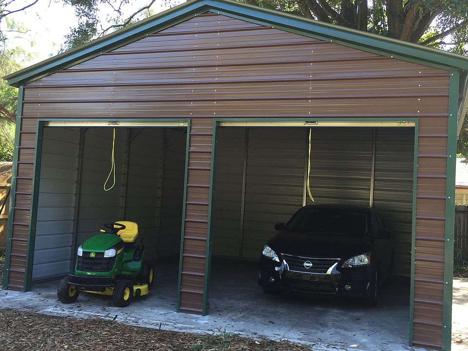 New garage just built