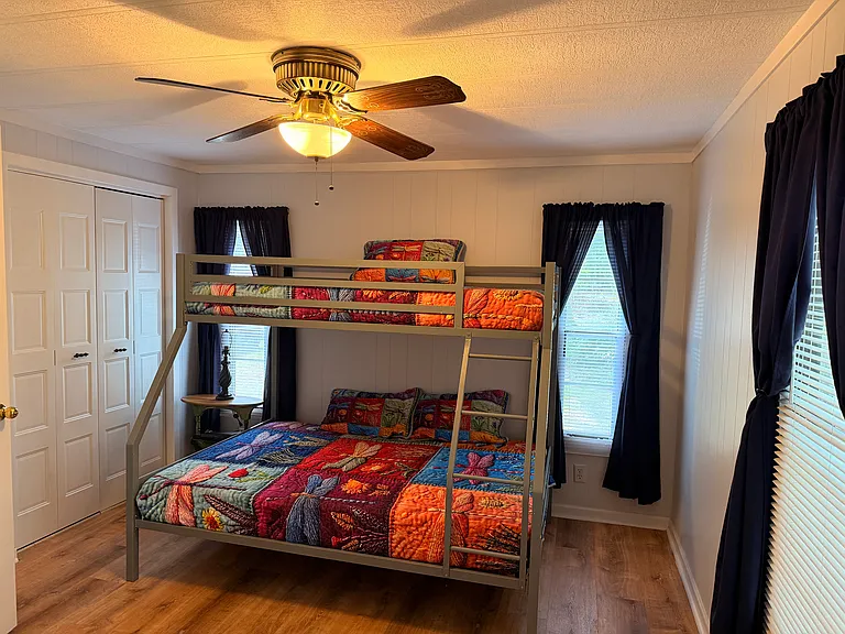 Second bedroom sleeps 3, Full and Single bed