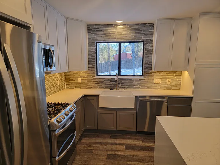kitchen with a view