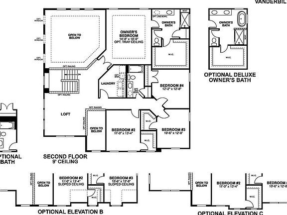 Vanderbilt Second Floor