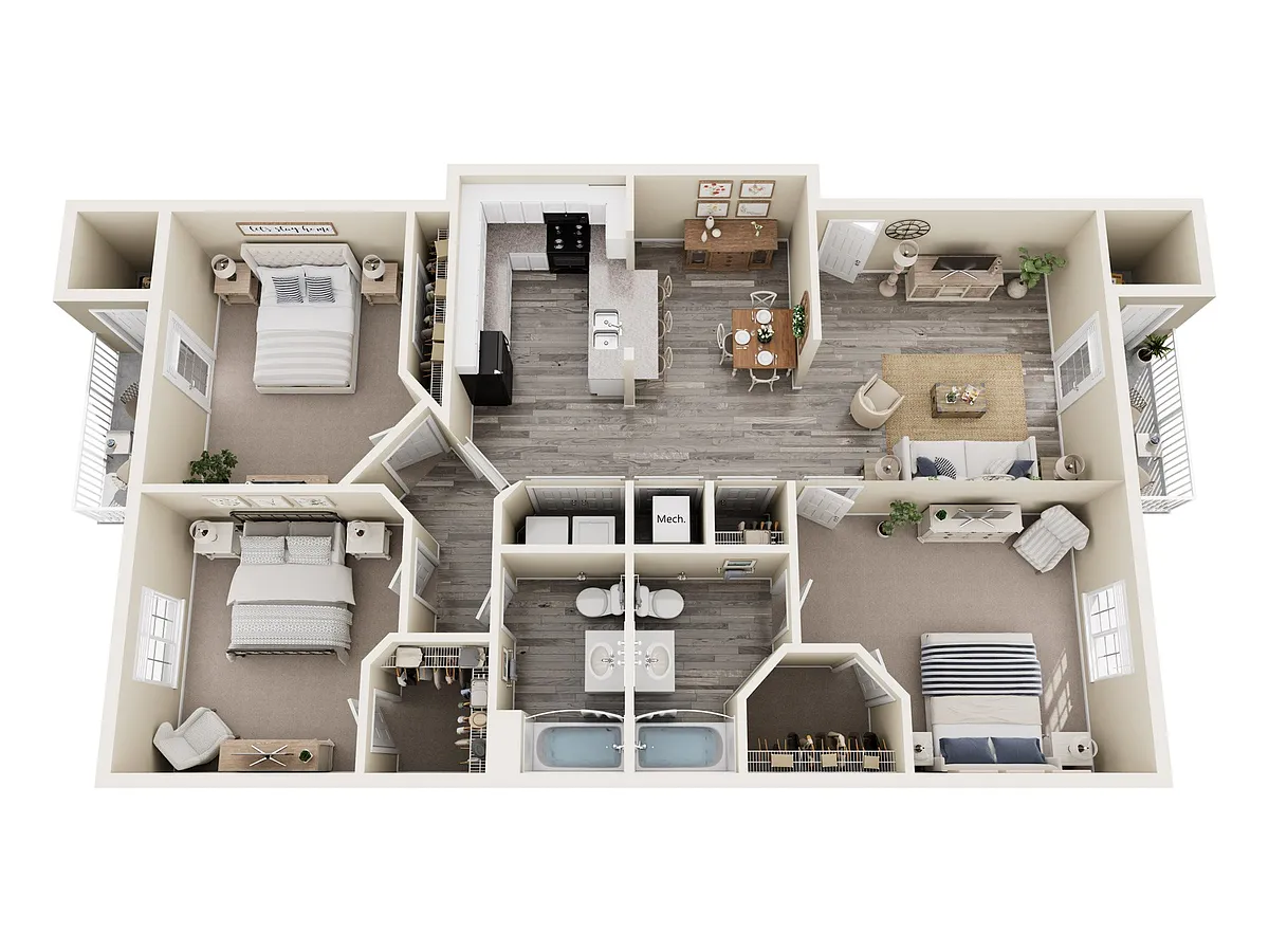 Floor plan 3R