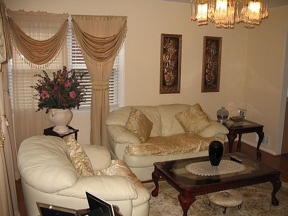 Living Room With Hardwood Floor