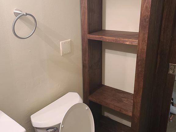 Basement bathroom, newly remodeled.