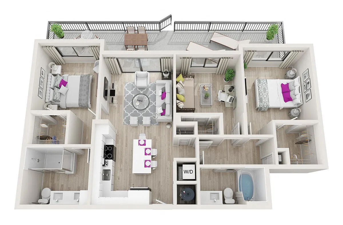 Floor plan C2 - Whimsy