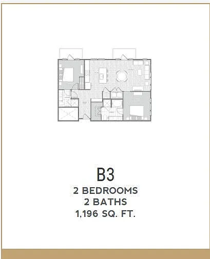 Floor plan B3