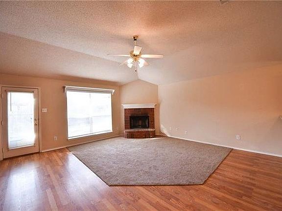 Family Room off Kitchen with Fireplace