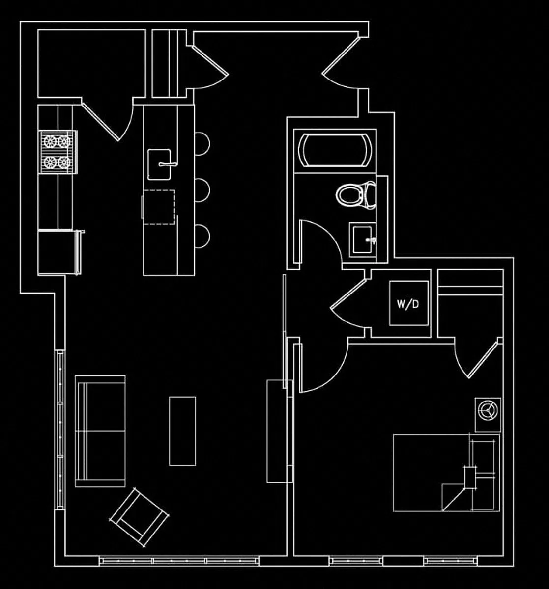 Floor plan B1 A
