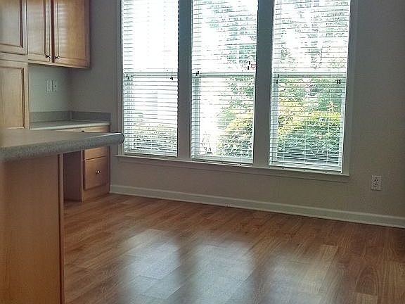 Breakfast nook in kitchen