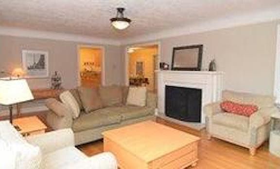Living Room w/ Fireplace