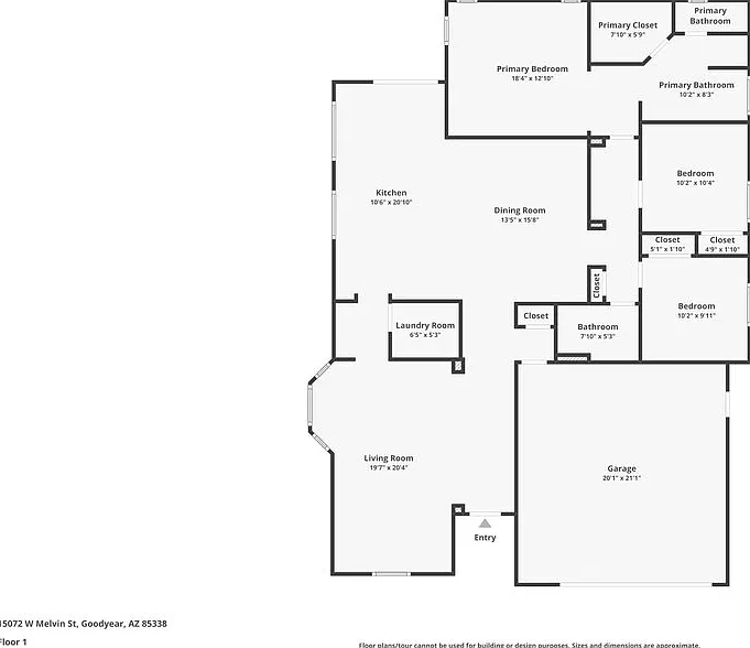 3 bed, 2.0 bath, 1636 sqft, $1,990 — Photo 2