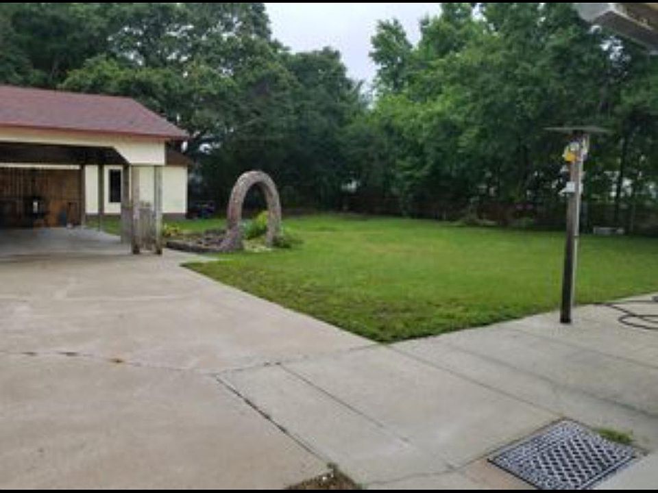 Carport and yard